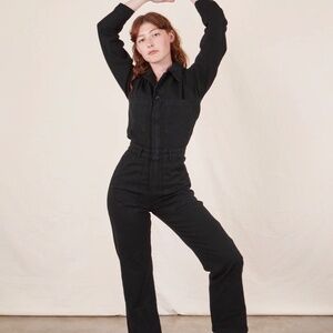 Big Bud Press Everyday Jumpsuit boo long sleeve xs